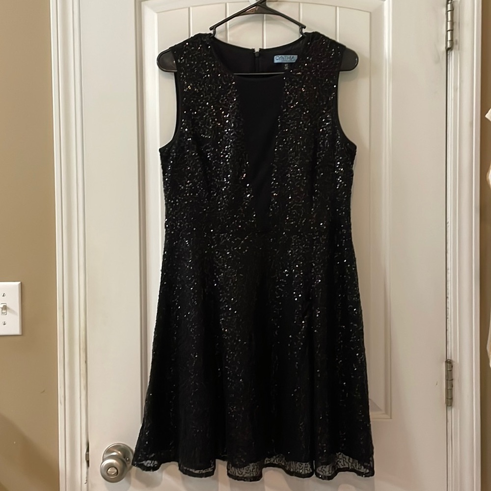 Cynthia Rowley little black dress size 10
